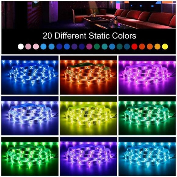Color Changing 16.4FT RGB LED Light Strip - Picture 7 of 7